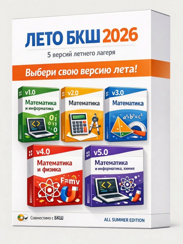 Выбери свою версию лета лагеря БКШ